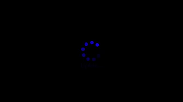 Colorful Loading Spinner Progress Indicator Icon Set