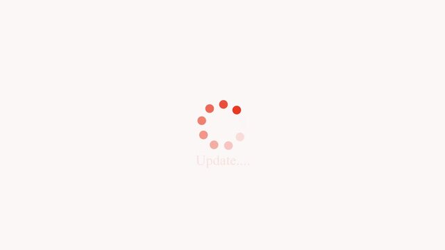Colorful Loading Spinner Progress Indicator Icon Set