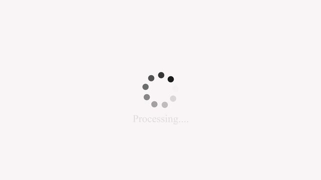 Colorful Loading Spinner Progress Indicator Icon Set