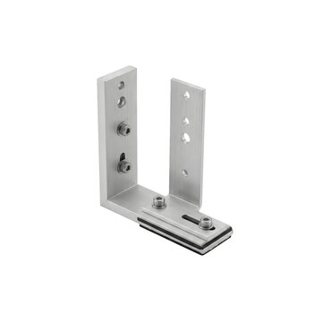 Adjustable Aluminum Mounting Bracket with Hex Screws and Rubber Base Pad