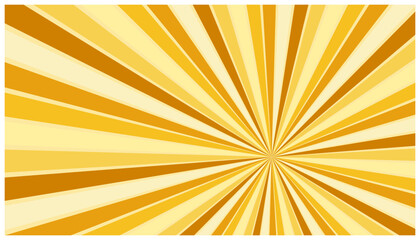 Obraz premium Golden ray sunburst pattern for versatile design backdrops.