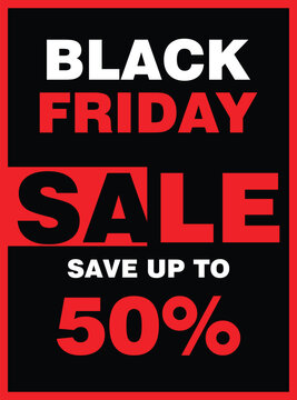 Black Friday big sale flyer poster  or  social media post design