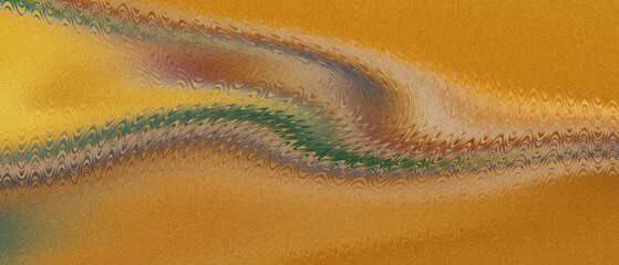Grainy golden orange, subtle rippled texture, spiritual celebration backdrop, undulating current of emerald and saffron, luminous festive flow © Pro Stock