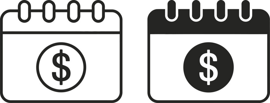 Recurring payment icon featuring a minimal circular payment symbol for subscriptions billing finance and digital transactions