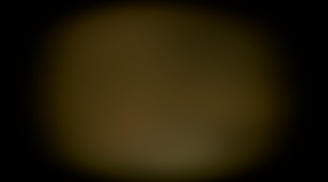 Abstract dark vintage lens vignette background with subtle yellow spotlight glow and heavy shadow border for cinematic media design