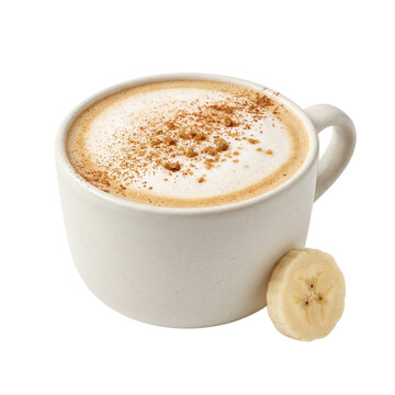 Banana latte coffee