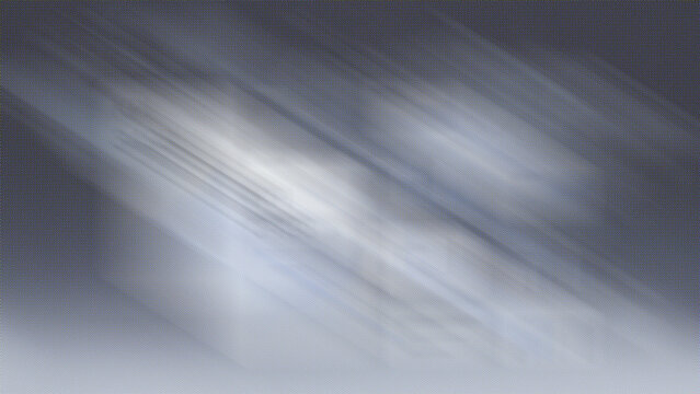 Abstract motion blur background, with diagonal streaks, of cool grey, and soft white light