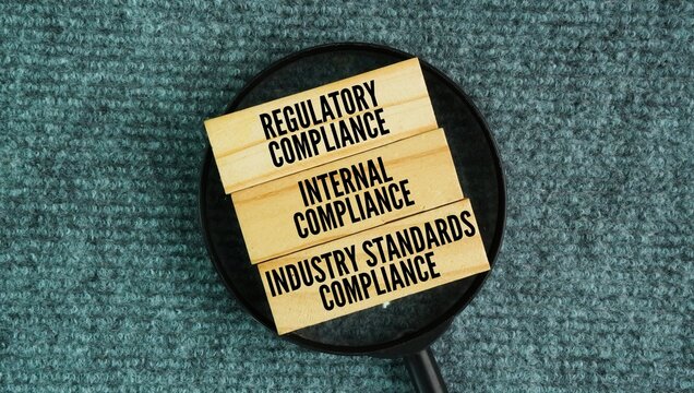 What are the three types of compliance? regulatory compliance, internal compliance, and industry standards compliance word. business compliance obligations 