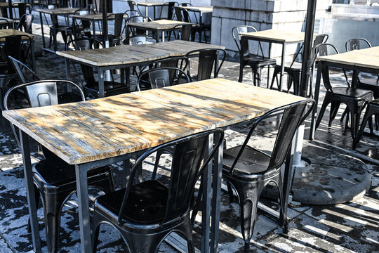 table terrasse caf&eacute; bar 