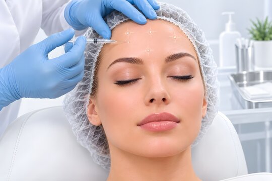 Forehead Botox Injection Preventive Anti Wrinkle Treatment