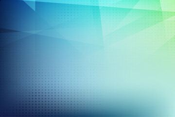 Obraz premium Abstract Abstract Geometric Blend: A modern abstract background featuring a blend of cool blue and green hues.