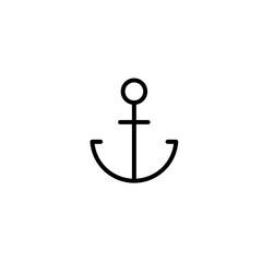 anchor on white background © Didik