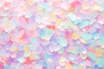 Fototapeta premium Holographic terrazzo background backgrounds confetti flower.