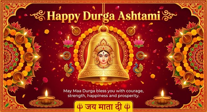 Godess Durga on Maha Navratri, Navadurga, Durga Puja, Sharad Navratri, Jyeshtha Shukla Ashtami/Masik Durga Ashtami, Mahanavami, Vijayadashami, Dussehra, Durga/Mahakali/Jagadamba, Bhavani