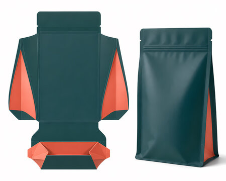 Flexible pouch gusset stability illustration