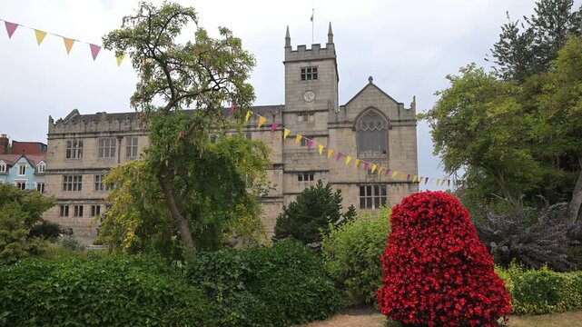 View from a Shrewsbury Park Garden.
