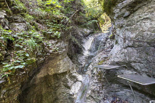 Abenteuerliche Schluchtenwanderung im Slowakischen Paradies
