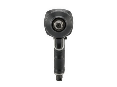 heavy duty pneumatic impact wrench air tool mechanic equipment isolated on transparent background
