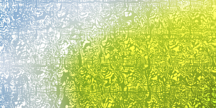 Abstract Lime Green and Blue Gradient Background with Organic Grid Pattern benner poster eps10