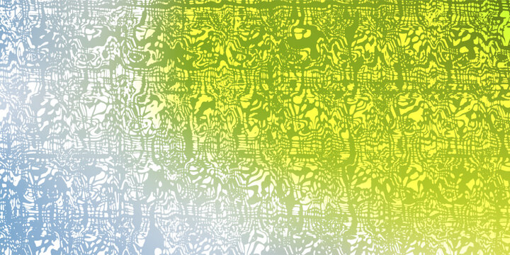 Abstract Lime Green and Blue Gradient Background with Organic Grid Pattern benner poster