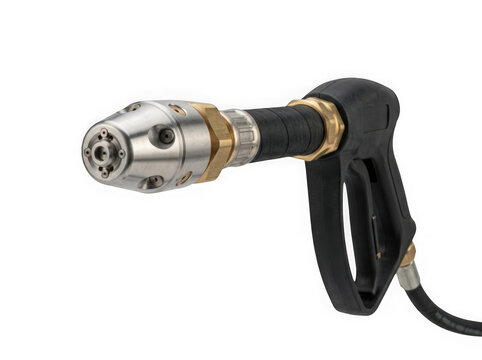 propane gas welding torch heating brazing plumbing tool isolated on transparent background