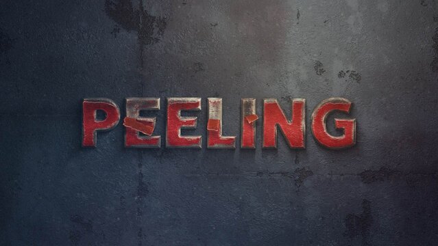 Peeling Paint Title