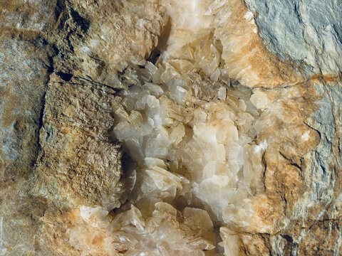 Calcite is a carbonate mineral and the most stable polymorph of calcium carbonate