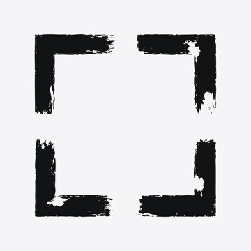 vector grunge frame