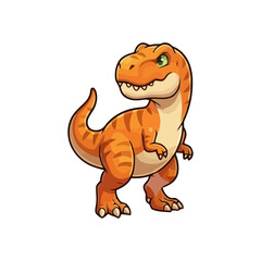 Obraz premium a illustration of t rex