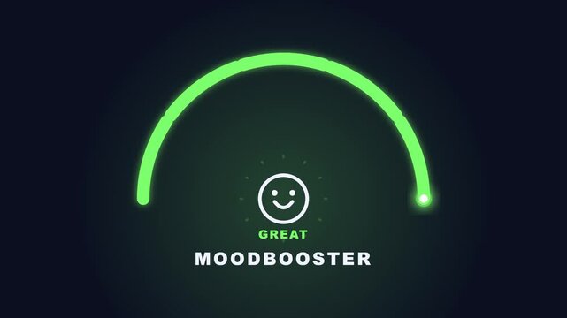 Mood Booster Gauge Showing Low Level Status