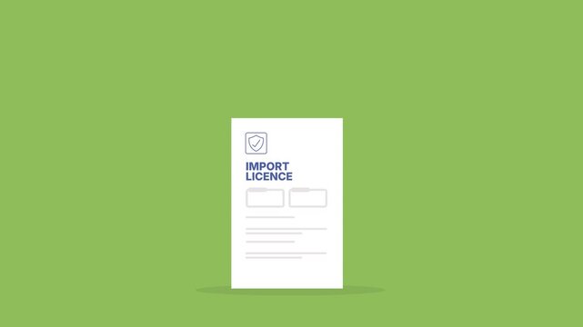 Import license