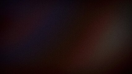 Obraz premium Dark grainy abstract background with black blue and brown shades 4K resolution wallpaper tech gradient template