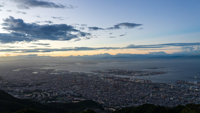 Mt. Maya Kikuseidai Observation Platform of Kobe