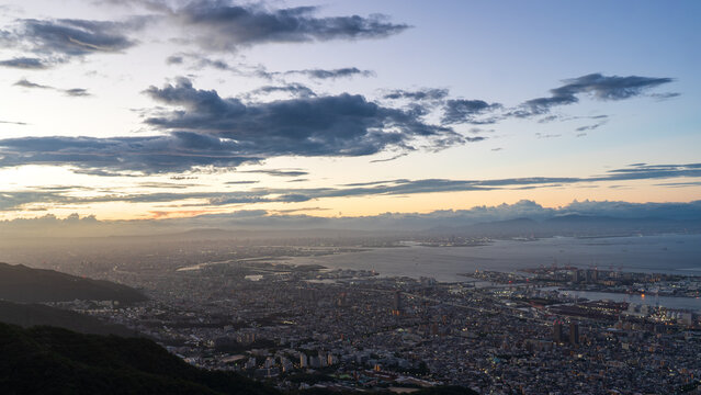 Mt. Maya Kikuseidai Observation Platform of Kobe