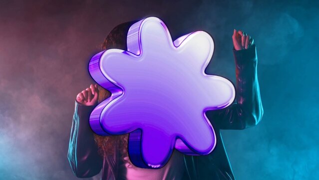 Glossy 3D Element 05