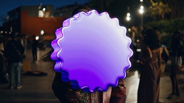 Glossy 3D Element 08