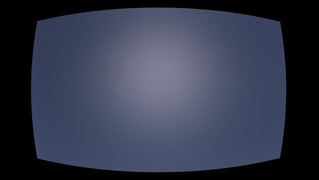 Curved vintage CRT monitor screen frame with vignette glow and subtle scanline texture on dark background