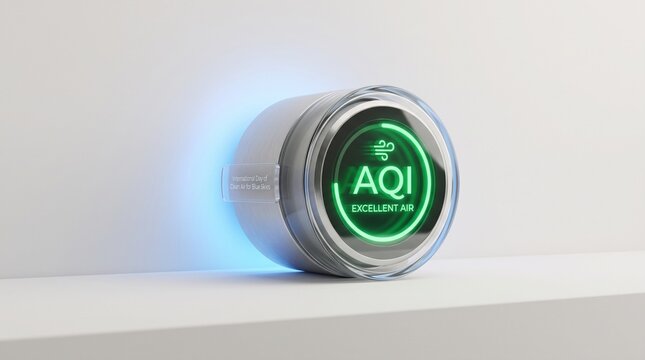 Futuristic Smart Air Quality Index Monitor Device for Indoor Environment Tracking