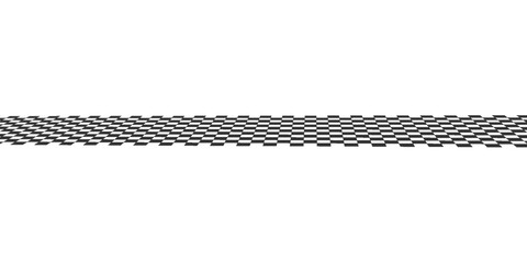 Fototapeta premium Checkered flag wave on white background design for sport race championship vector illustration.