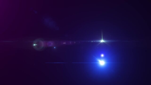 Abstract blue background with soft glowing bokeh, subtle light flares, and a dreamy gradient atmosphere. Ideal for digital designs, presentations, or futuristic themes