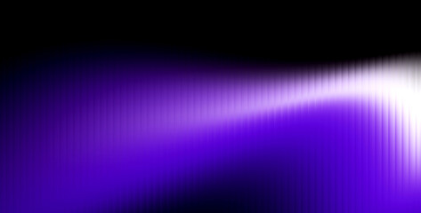Abstract purple neon light waves with glowing vertical streaks on a dark background, futuristic energy texture for modern technology, music, digital art and creative design