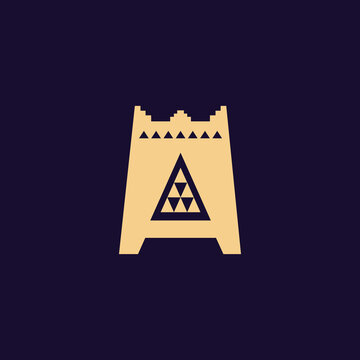 Architecture najd arabian culture vector
