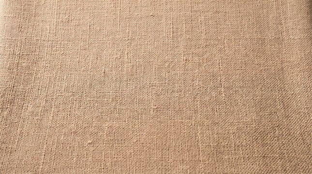 Natural Beige Fabric Texture Background
