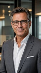 Fototapeta premium Confident Business Executive Portrait