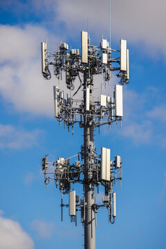 Cell Tower Antenna Arrays Before Halloween