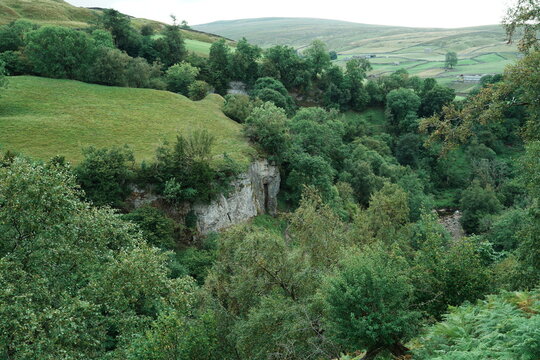 Kisdon Gorge near Keld in Upper Swaledale, The Yorkshire Dales, North Yorkshire, UK