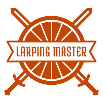 Larping master sword shield badge