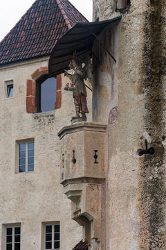 Esterno della Cappella di San Michele presso l'Abbazia di Novacella - Varna - Bressanone - Alto Adige - Italia