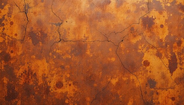 Aged Textured Surface with Cracks and Stains Perfect for Backgrounds and Artistic Projects