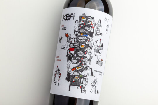 KEF by Karas Armenian Red Wine Ararat Valley Areni Malbec